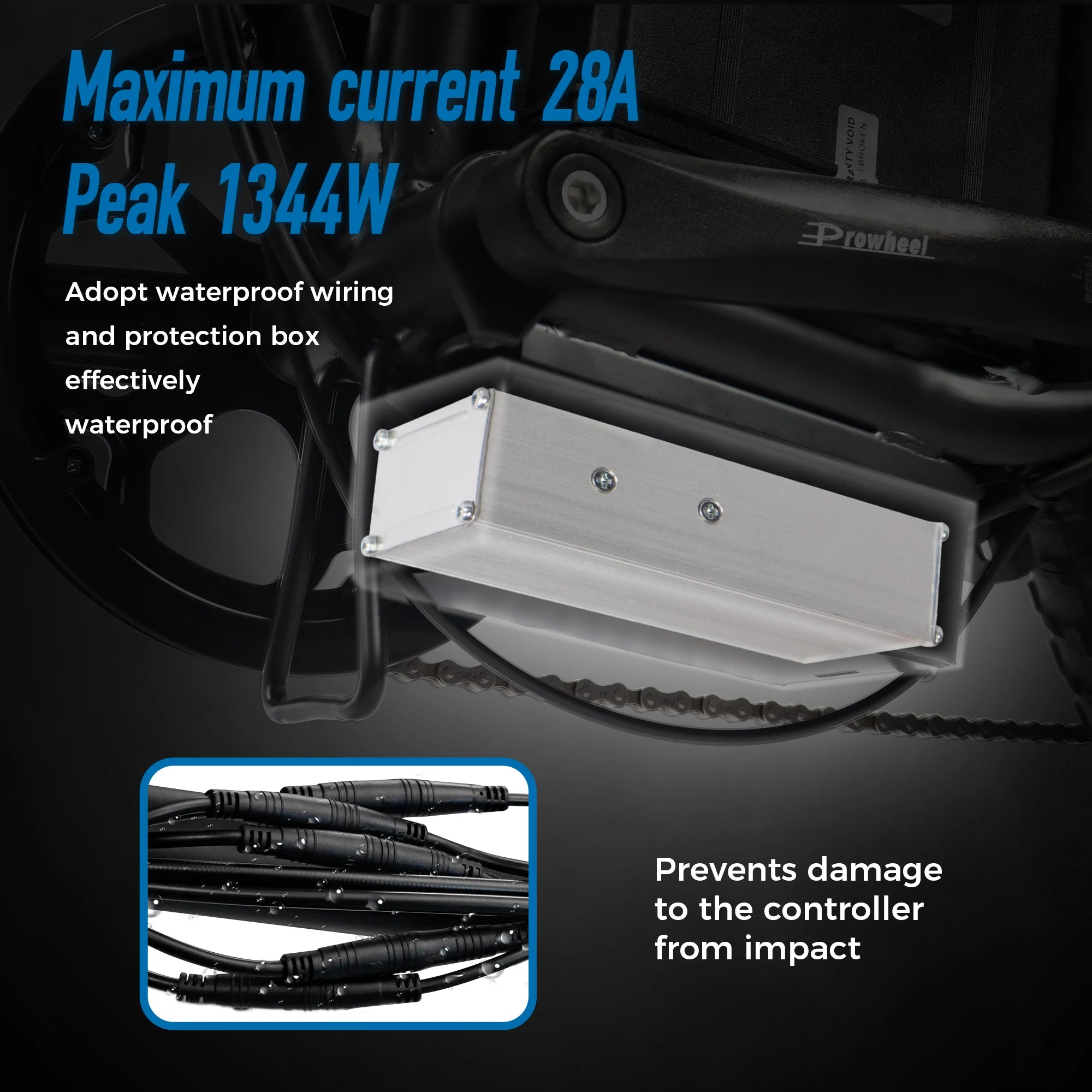 ChamRider DTS425 Ebike 48V25AH Battery 125KM Range 750W Power Best Value Choice for European Food Delivery Riders Electric Bike