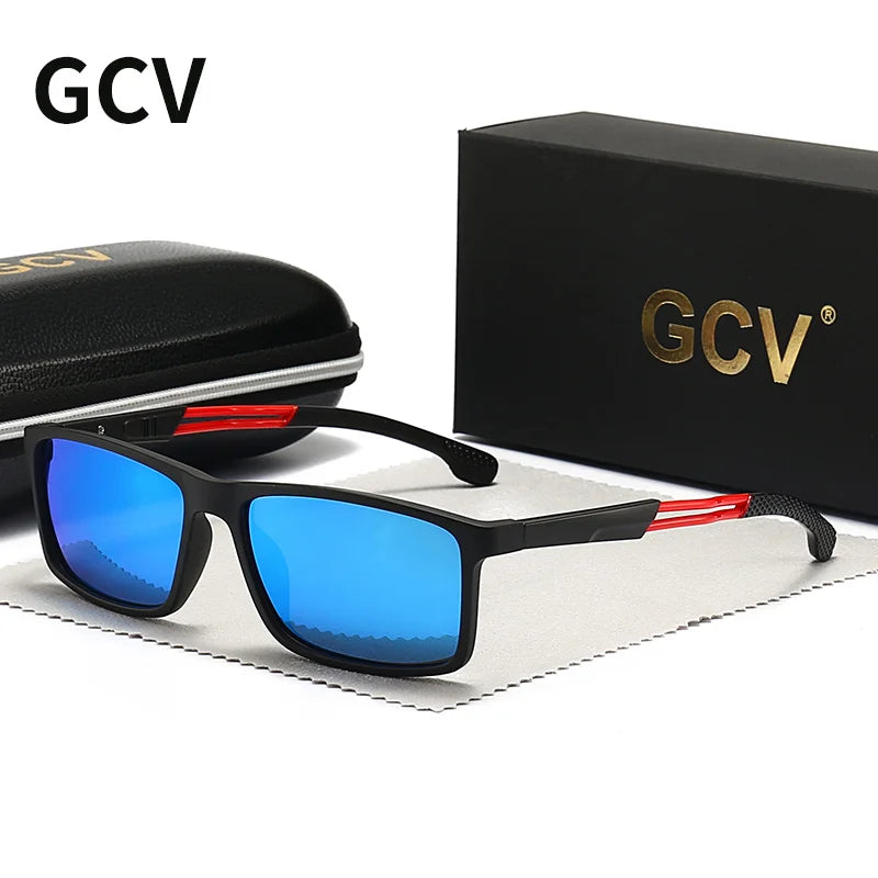 GCV New Leisure Contracted Luxury Polarized Sunglasses Men's Driving Shades Male Sun Glasses Vintage Travel Fishing Classic