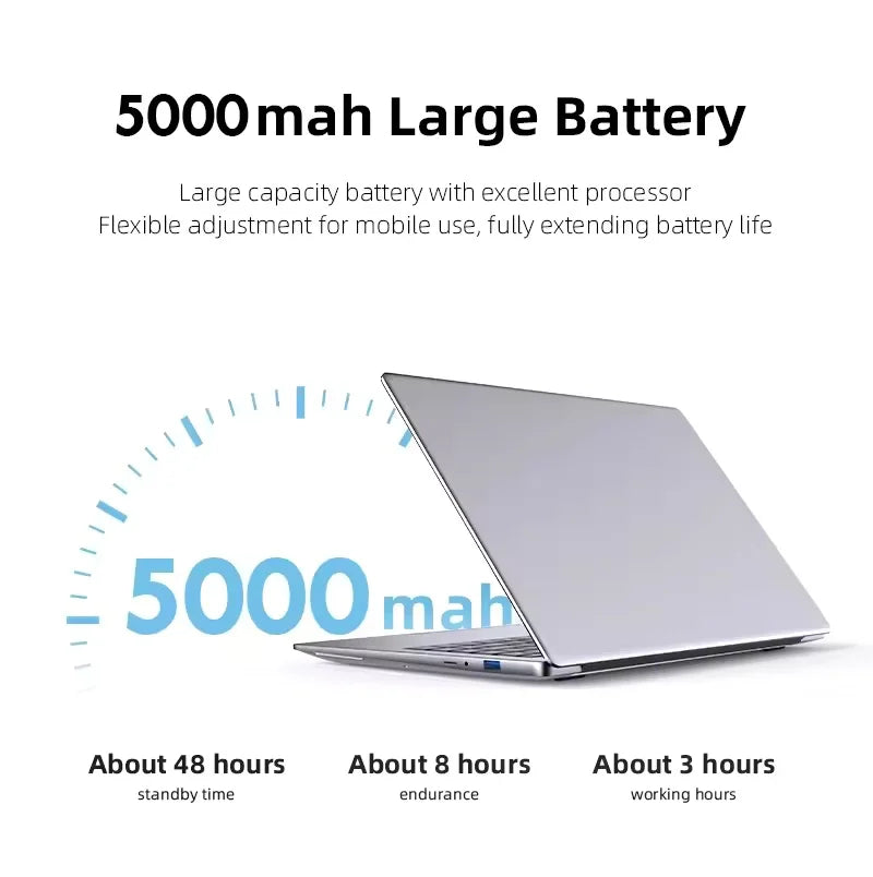 2025 Office Laptop Windows 11 intel core i7-7500U/intel Atom x7 A3950 14.1"  Notebook Computer 1920*1080P  12GB RAM 1/2TB SSD