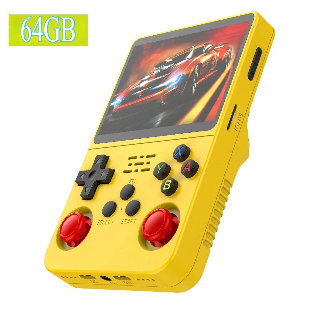 256G Open Source R36S Video Game Console Linux System 3.5 Inch IPS Screen Portable Pocket Video Player 64G/128G best Game gift
