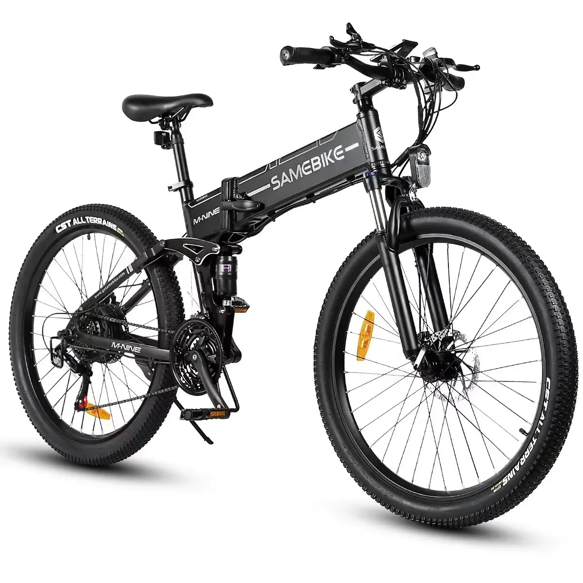 Electric Bicycle SAMEBIKE 900W Motor 48V14AH Lithium Battery Folding Electric Bike Hydraulic Brake Adult 26inch Tire Snow E-bike