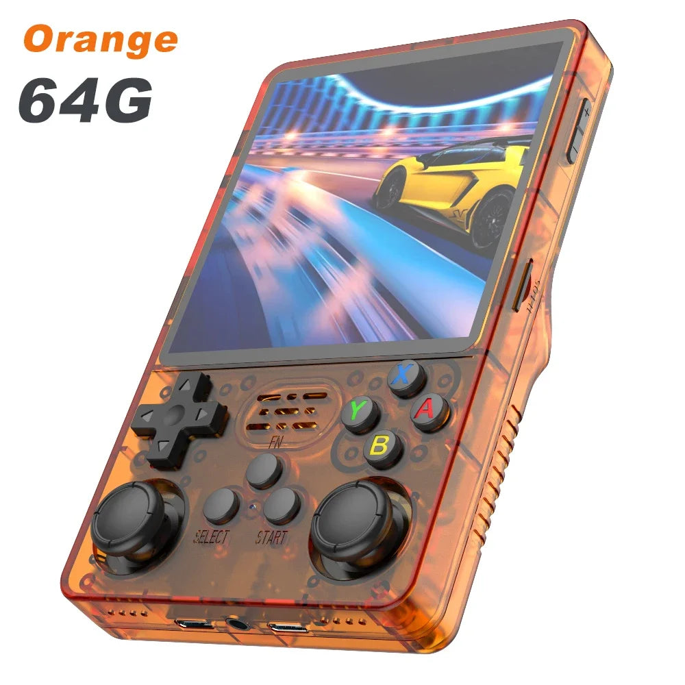 TOP Sale 4"IPS Big Screen R36S Plus Retro Handheld Game Console Linux 64-bit System RK3326 Portable Pocket ARKOS 2.0 R36SPLUS