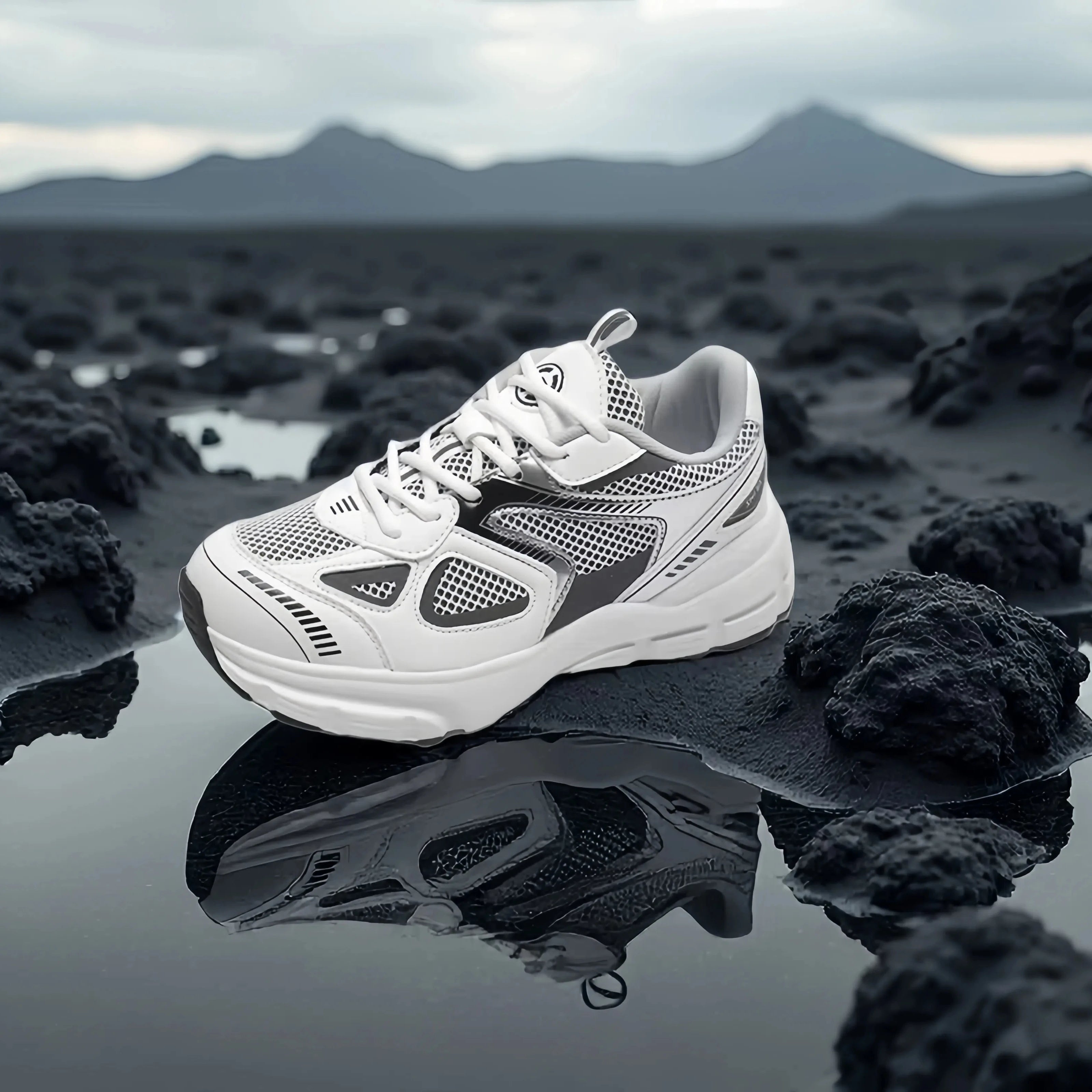 Women's Luxary Chunky Sneakers 2025 Spring Breathable Shoes for Men's Sports Running Casual Ladies Fitness Shoes