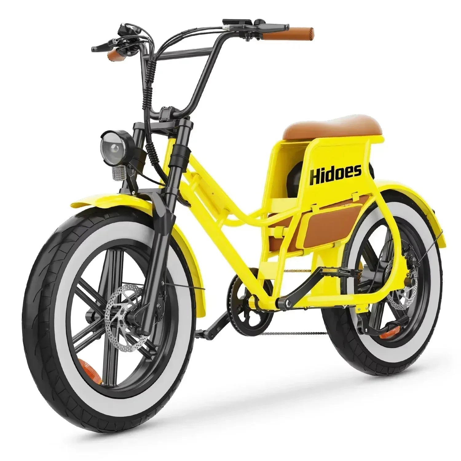 Hidoes C8 Electric Bicycle 700W Motor 48V17AH Lithium Battery Adult Off-road E-bike 20*4 inch Fat Tire All-terrain Electric Bike