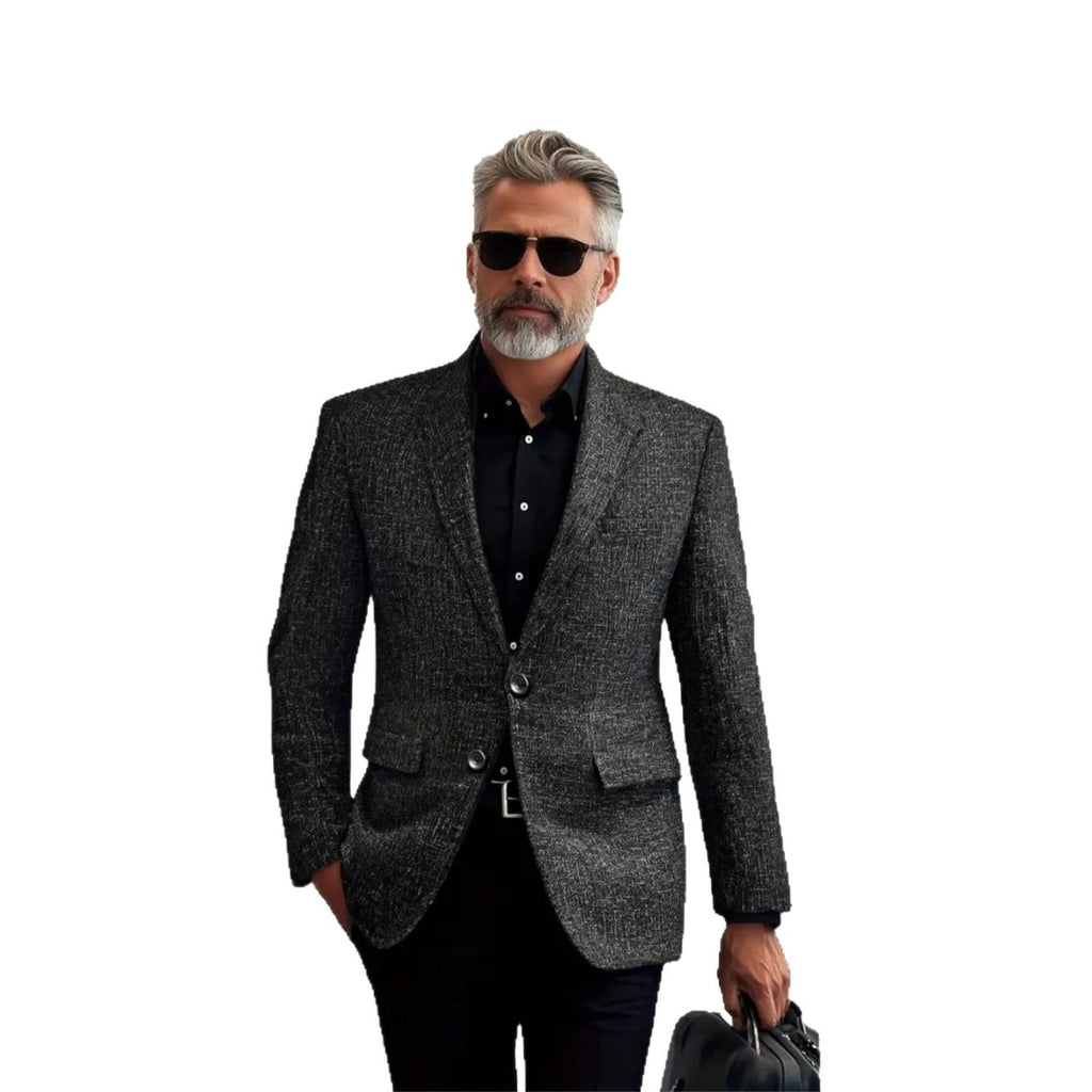 Leisure Suits For Men Coat Single-breasted Jacket