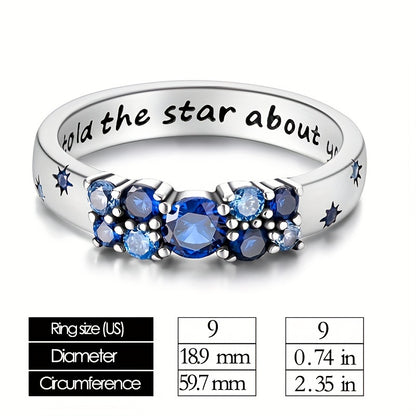 Original Design 925 Silver Hypoallergenic High Quality Colorful Zircon Pavé Infinitely Loving Woman Ring Jewelry Gift