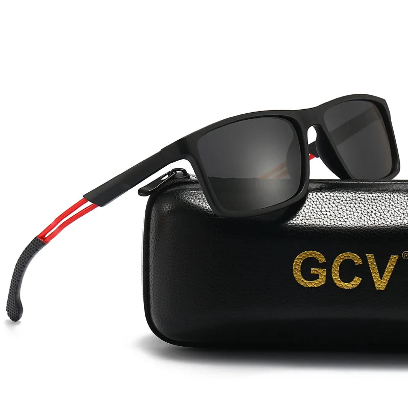 GCV New Leisure Contracted Luxury Polarized Sunglasses Men's Driving Shades Male Sun Glasses Vintage Travel Fishing Classic