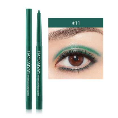 10Colors Eyeliner Gel Quick Dry Lasting Eye Liner Cream With Brush Eyes Makeup Waterproof