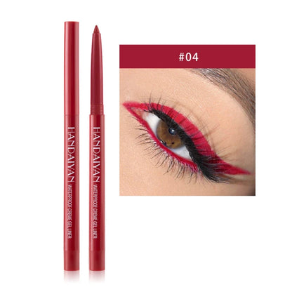 10Colors Eyeliner Gel Quick Dry Lasting Eye Liner Cream With Brush Eyes Makeup Waterproof