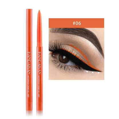 10Colors Eyeliner Gel Quick Dry Lasting Eye Liner Cream With Brush Eyes Makeup Waterproof