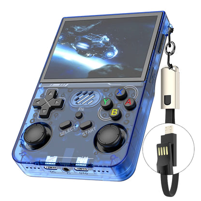 R36XX Retro Handheld Game Console with 3.5" IPS Screen 640*480 Resolution 3000mAh Rechargeable Battery and Fast Charging
