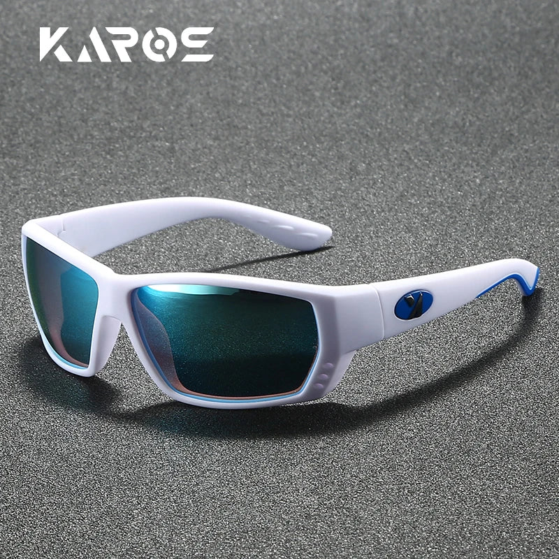 KAROS Men's Sports Polarized Sunglasses Cycling Fishing Sunglasses Mountain Biking Outdoor Sports Fishing Glasses