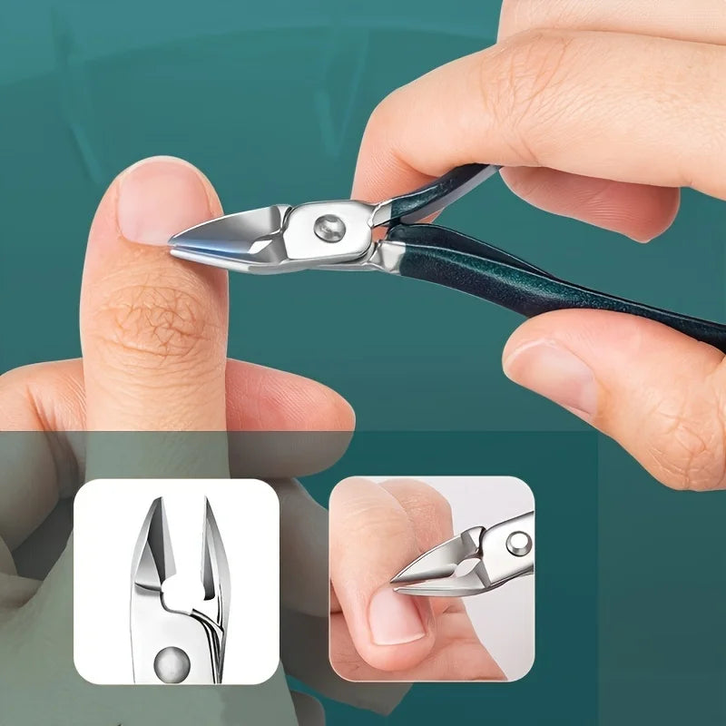 Professional 7/10/12/18 Piece Nail Care Kit Stainless Steel Manicure & Pedicure Set Nail
