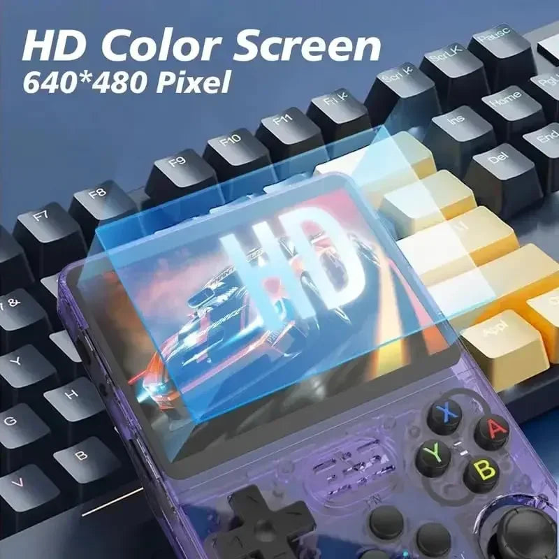 New R36S Retro Handheld Video Game Console Open Source Linux System 3.5inch IPS Screen Portable Pocket Video Player Games Gifts
