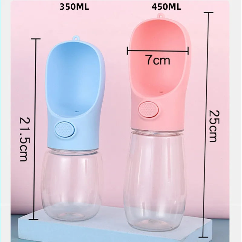 Portable Dog Water Bottle For Small Large Dogs Cat Outdoor Leakproof Walking Drinking Bowls Chihuahua French Bulldog Supplies