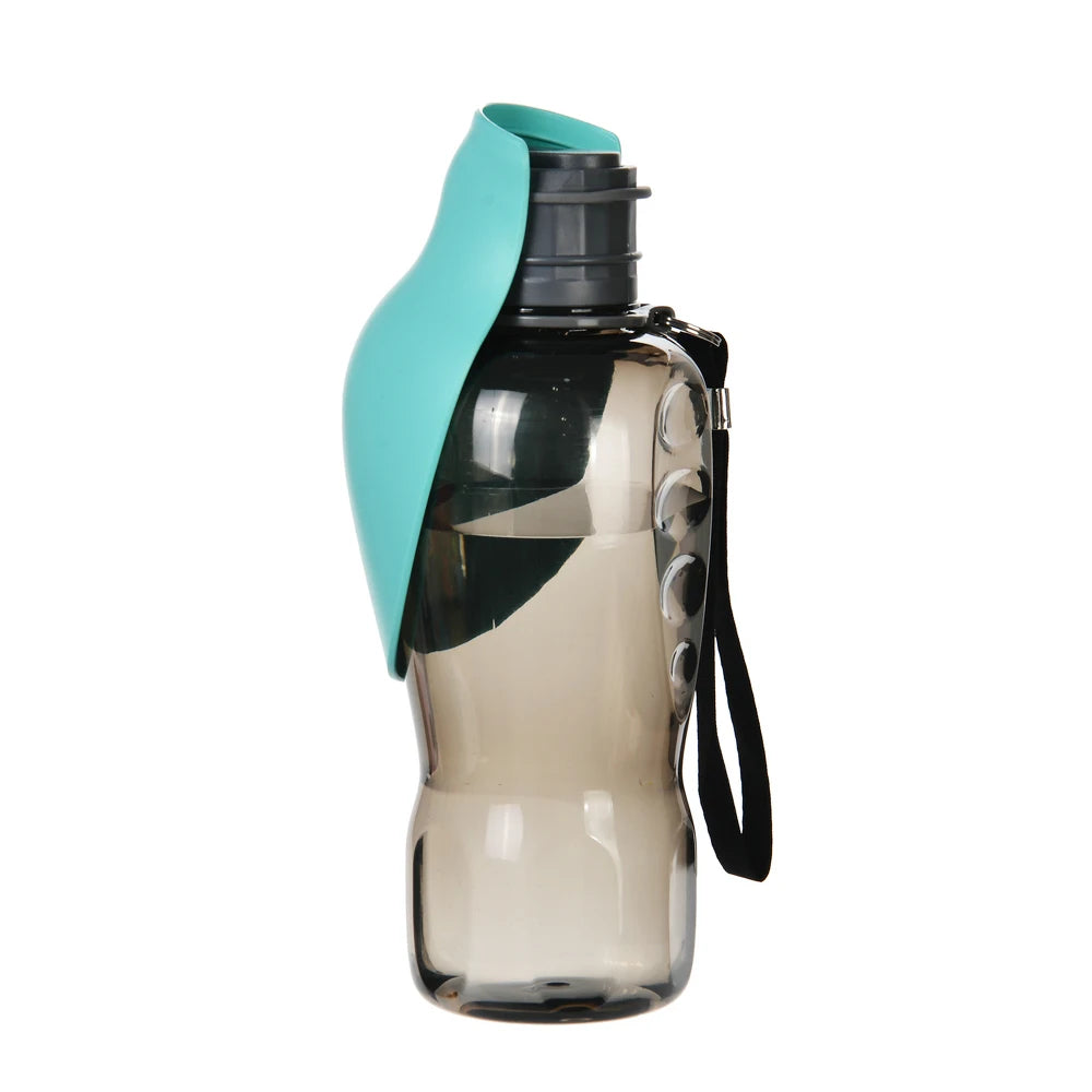 Foldable Large Pet Water Bottle 800ml Leakproof Portable Water Dispenser for Small Dogs Cats Outdoor Walking Puppy Drinking Bowl