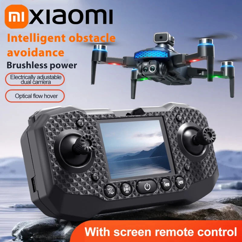 Xiaomi M6 Drone Professiona 8K Aerial HD Dual Camera 5G WIFI Intelligent Obstacle Avoidance With Screen GPS Brushless RC Drone