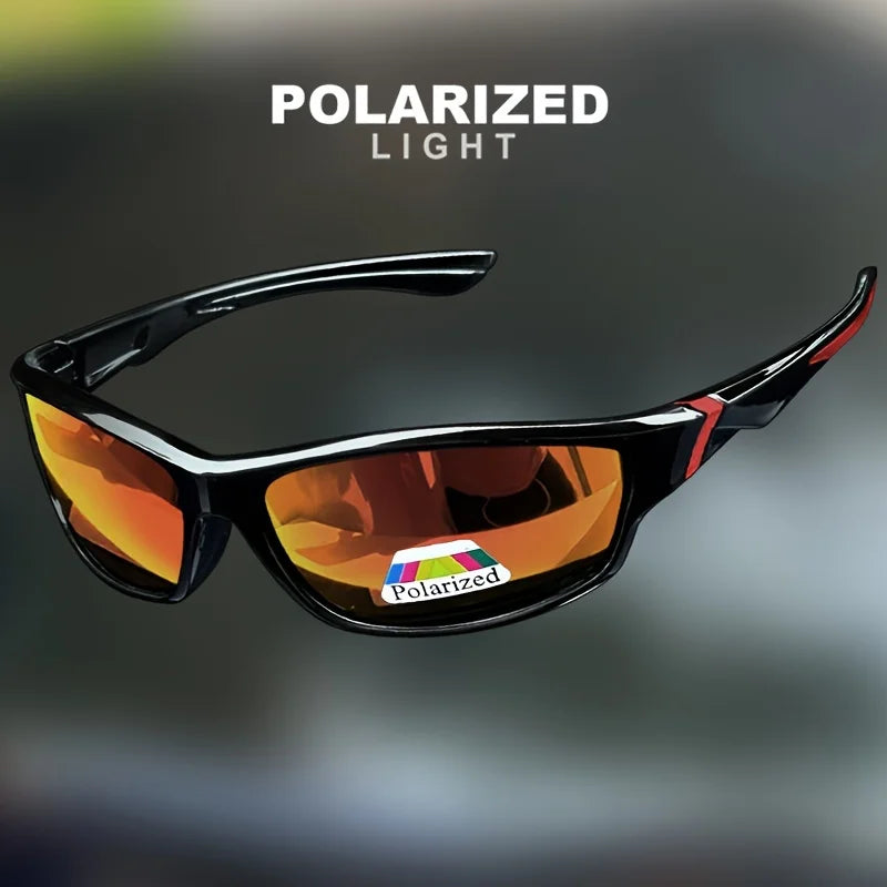 1/3PCS Vintage Sports Sunglasses Men Women Fishing Running Cycling Mountaineering Sport Man Sun Glasses Anti-Glare UV400