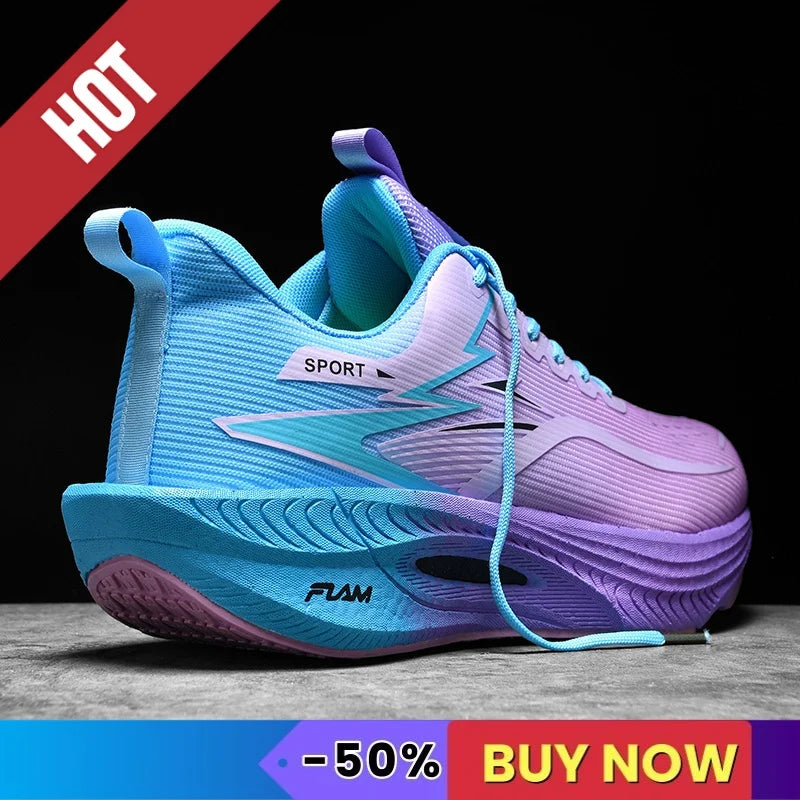 Sports Running Shoes Woman Sneakers Marathon Breathable Comfortable Brand Trend Women Athletic Fitness Outdoor Sneakers AirCushion