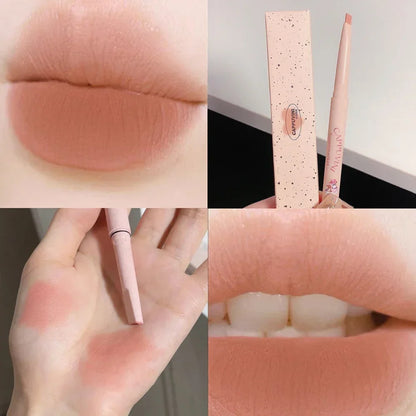 Lipstick Pen Matte Nude Lip Liner Pencil Set Waterproof Lasting Velvet Contouring Lips Makeup Cosmetics