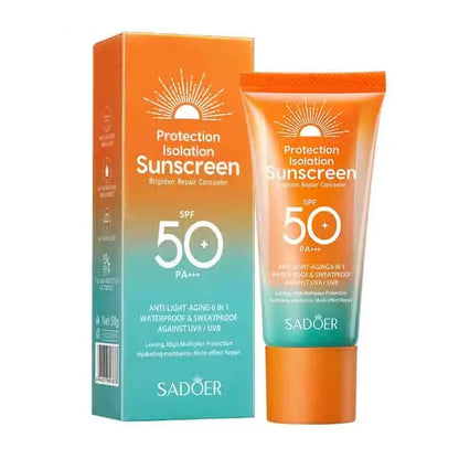 Sunscreen for Face Protector Solar skincare Dual Tube Multi Effect