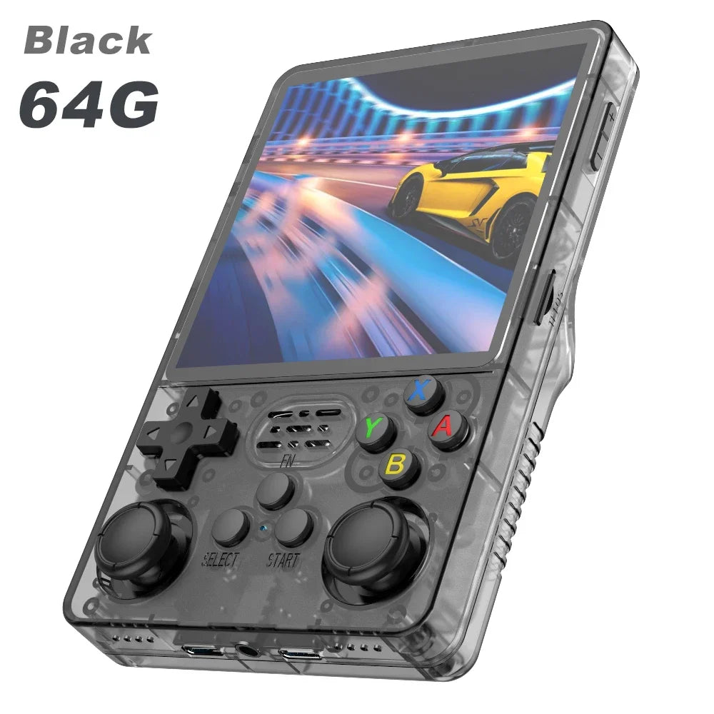 TOP Sale 4"IPS Big Screen R36S Plus Retro Handheld Game Console Linux 64-bit System RK3326 Portable Pocket ARKOS 2.0 R36SPLUS