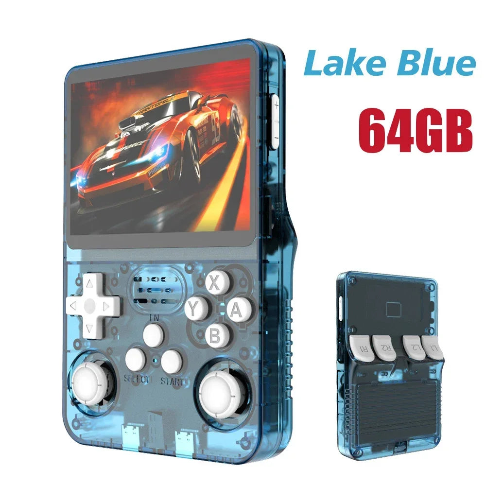 256G Open Source R36S Video Game Console Linux System 3.5 Inch IPS Screen Portable Pocket Video Player 64G/128G best Game gift