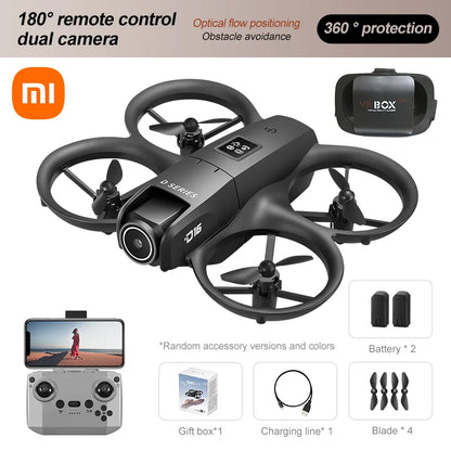 Xiaomi D16 Drone Bushless Motor 8K HD Aerial Profesional With VR Glasses Helicopter Optical Flow GPS Positioning Avoidance Drone