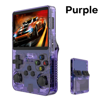 R36S Handheld Game Console 3.5 Inch 640*480 IPS OCA Screen RK3326 Chip 64/128G 15000+Games Portable Pocket Game Player Kids Gift