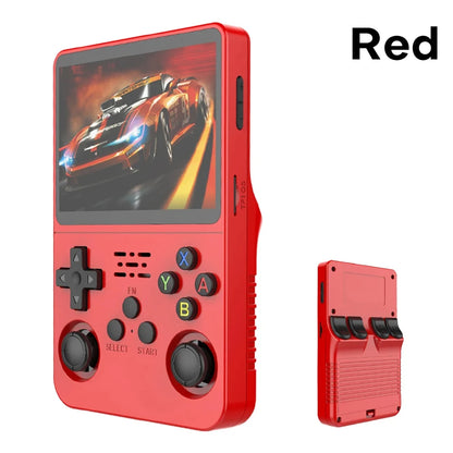 R36S Handheld Game Console 3.5 Inch 640*480 IPS OCA Screen RK3326 Chip 64/128G 15000+Games Portable Pocket Game Player Kids Gift