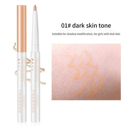 Waterproof Dark Circles Concealer Pen Silkworm Lying Pen Pockmark Eyebrows Beauty Light Concealer