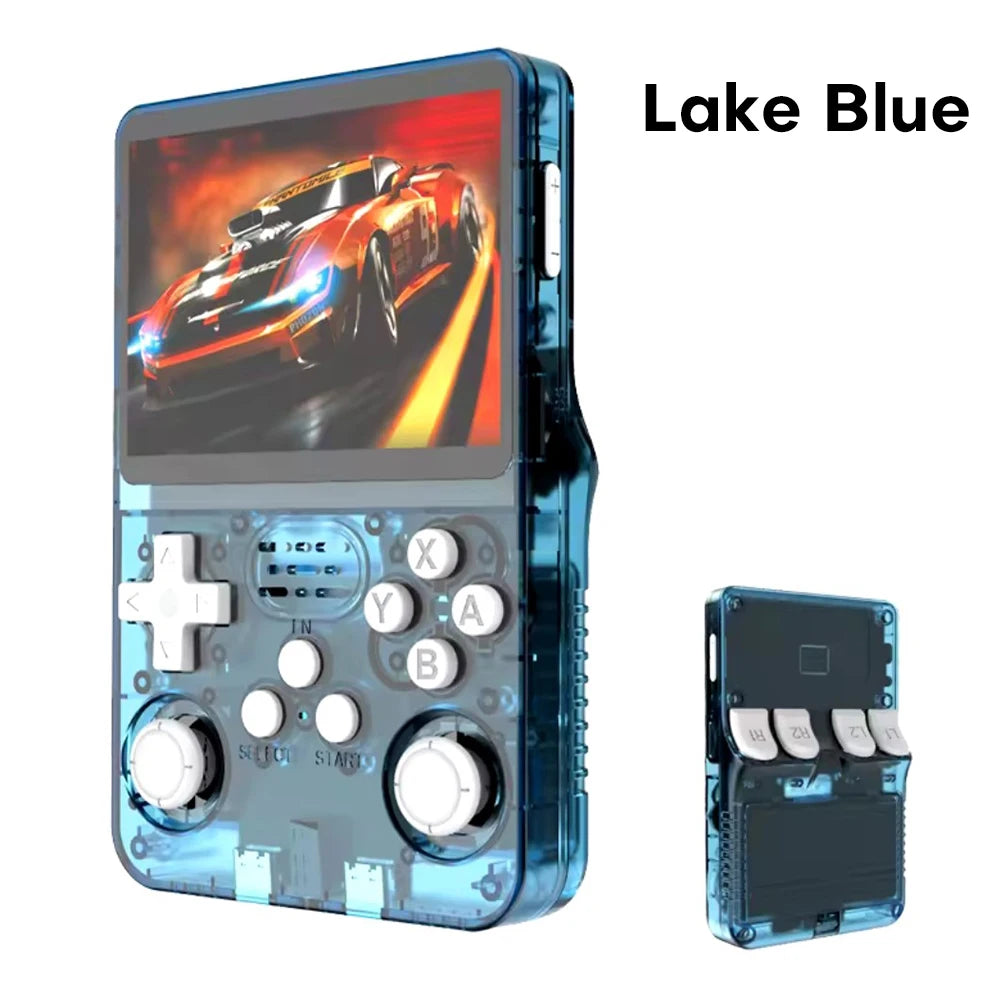 R36S Handheld Game Console 3.5 Inch 640*480 IPS OCA Screen RK3326 Chip 64/128G 15000+Games Portable Pocket Game Player Kids Gift