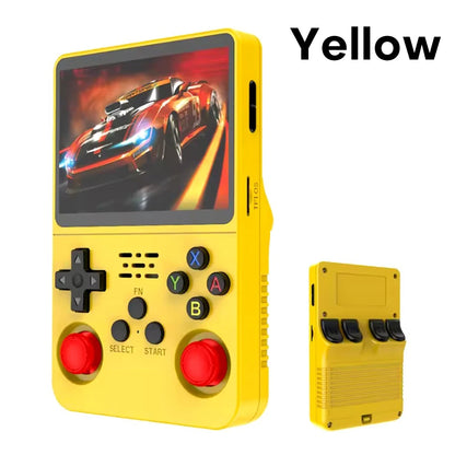 R36S Handheld Game Console 3.5 Inch 640*480 IPS OCA Screen RK3326 Chip 64/128G 15000+Games Portable Pocket Game Player Kids Gift