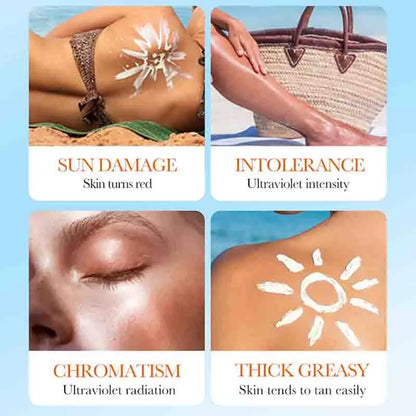 Sunscreen for Face Protector Solar skincare Dual Tube Multi Effect