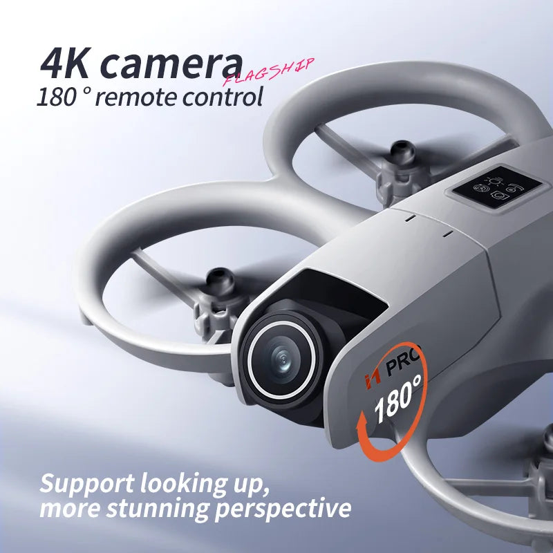 i1PRO NEW Mini Drone Professional 8K HD Camera WIFI Brushless FPV With Flow Screen Remote Control Avoidance Aerial UAV Toys Gift