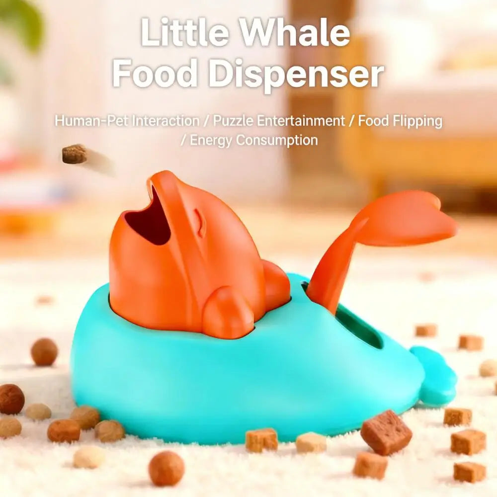 Smart Automatic Pet Feeder Treat Dispenser for Dogs Cats Interactive Food Launcher Puzzle Toy Mental Stimulation Game