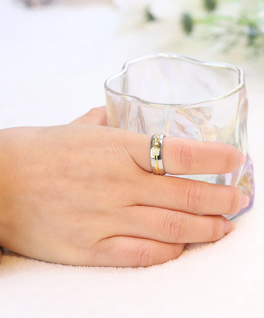 Bling CZ Wedding Rings For Women 6MM Stainless Steel Female Aliance Anel Love Gifts