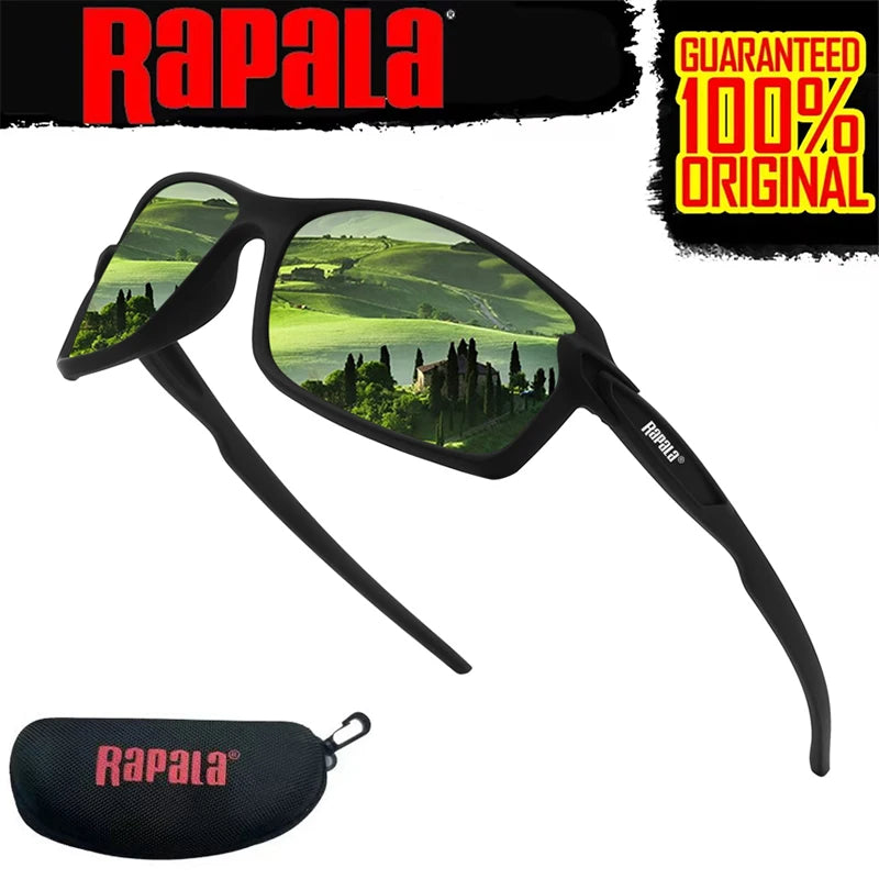 Rapala Men's Polarized Fishing Sunglasses Men Women Cycling Driving Hiking Sun Glasses Anti-glare UV400 Eyewear TAC Lens