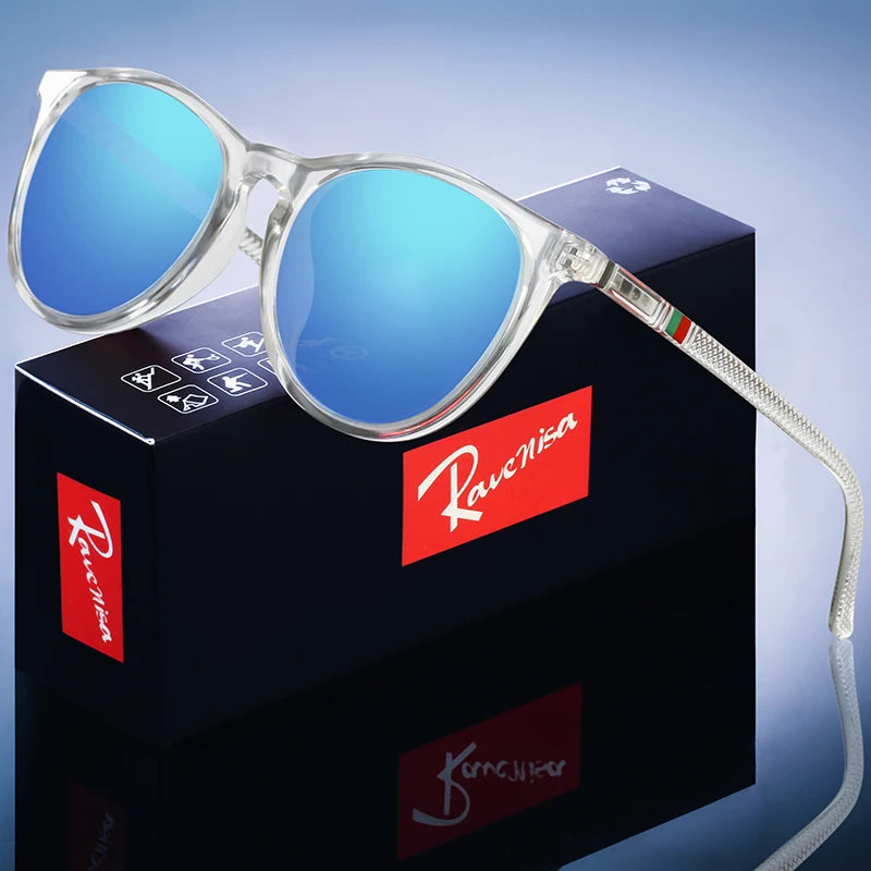 Trendy Polarized Sunglasses For  Women Brand Design Frame Fashion Sunglasses Pink  UV400