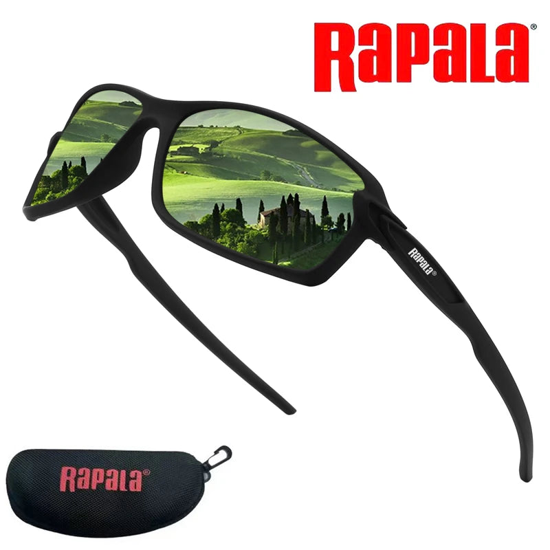 Rapala Men's Polarized Fishing Sunglasses Men Women Cycling Driving Hiking Sun Glasses Anti-glare UV400 Eyewear TAC Lens