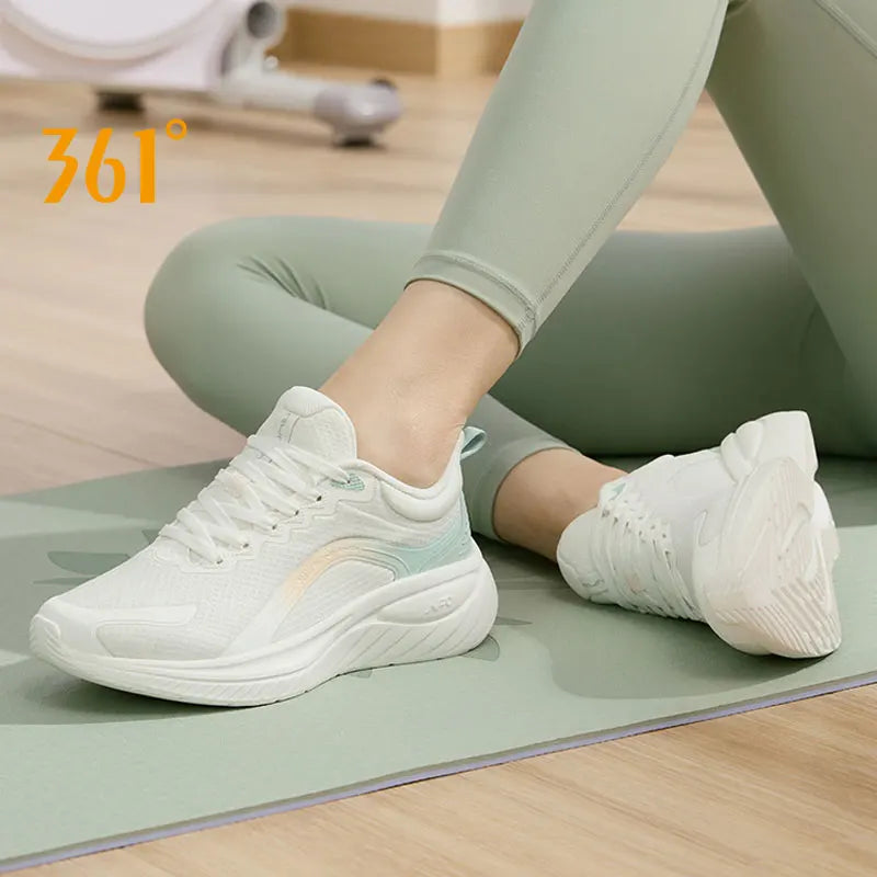 361 Degrees SoftFlow 3.0 Women's Running Sports Shoes Shock Absorption Rebound All-match Comfortable Sneakers Female 682412242