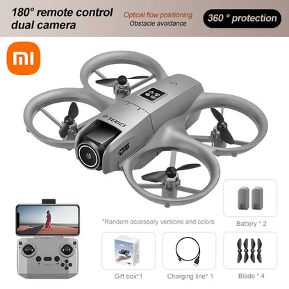 Xiaomi D16 Drone Bushless Motor 8K HD Aerial Profesional With VR Glasses Helicopter Optical Flow GPS Positioning Avoidance Drone