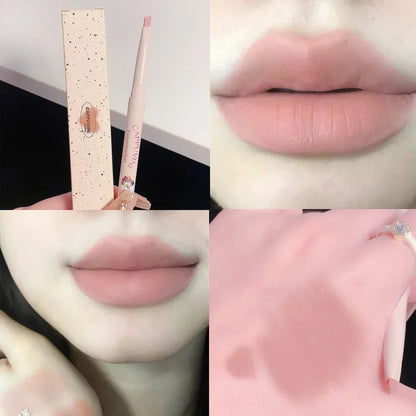 Lipstick Pen Matte Nude Lip Liner Pencil Set Waterproof Lasting Velvet Contouring Lips Makeup Cosmetics
