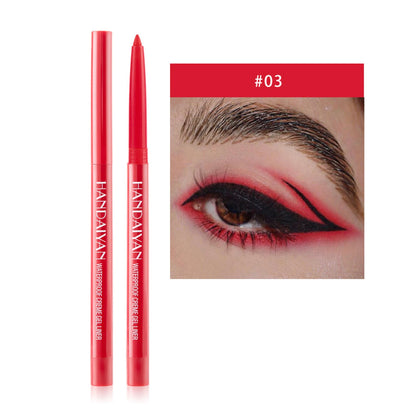 10Colors Eyeliner Gel Quick Dry Lasting Eye Liner Cream With Brush Eyes Makeup Waterproof