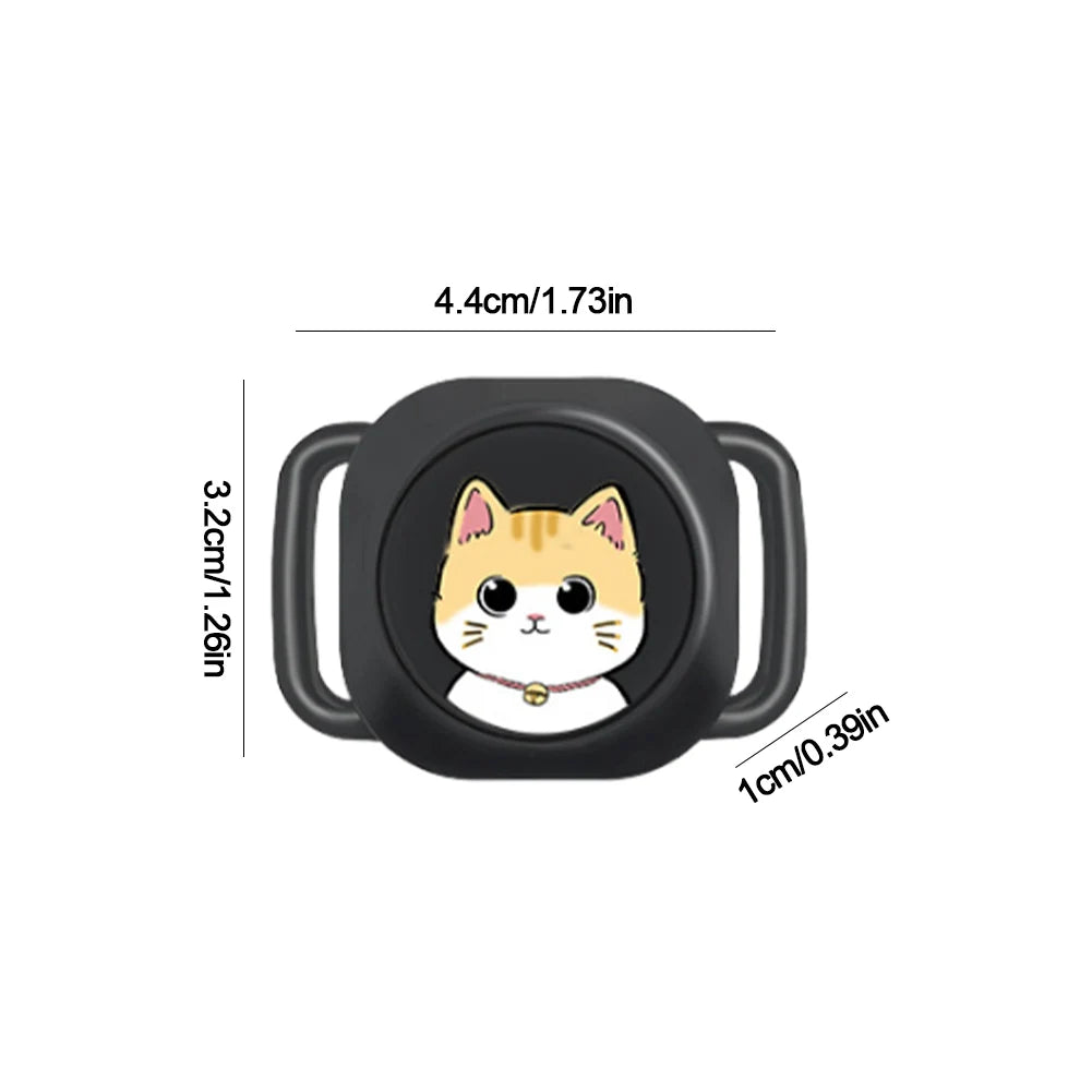 Smart Locator Bluetooth-compatible Real-time Tracking Dog Cat Collar Find Device Real-Time Global Location Tracker for Dogs Cats