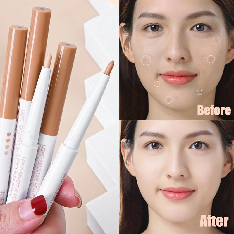 Waterproof Dark Circles Concealer Pen Silkworm Lying Pen Pockmark Eyebrows Beauty Light Concealer