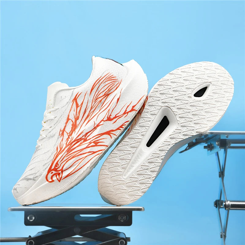 Marathon Running Shoes Men Women Road Jogging Supercritical E-TPU Cushioning Sports Training Shoes Mesh Light Comfy Sneakers Men