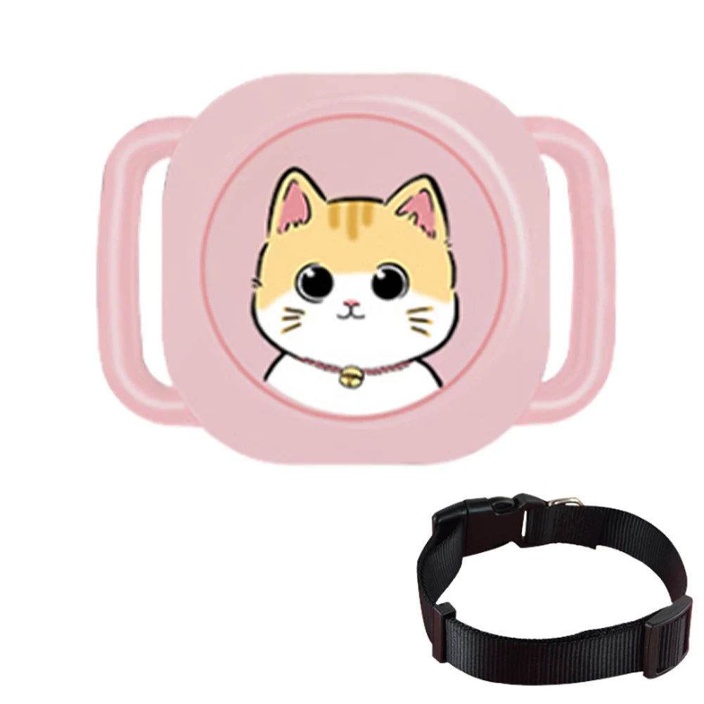 Smart Locator Bluetooth-compatible Real-time Tracking Dog Cat Collar Find Device Real-Time Global Location Tracker for Dogs Cats