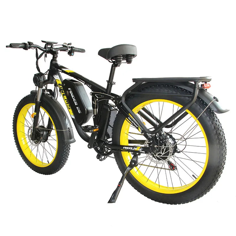 ORLMS V3 Electric Bicycle 3000W Peak Dual Motor 52V25AH Battery Electric Bike For Adult 26” Tire Commuting E-Bicycle