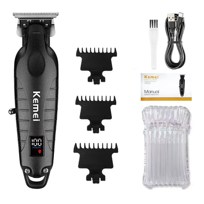Kemei Hair Clipper Kit for Men, Electric Shaver, Hair Trimmer, Professional Cutting Machine,
